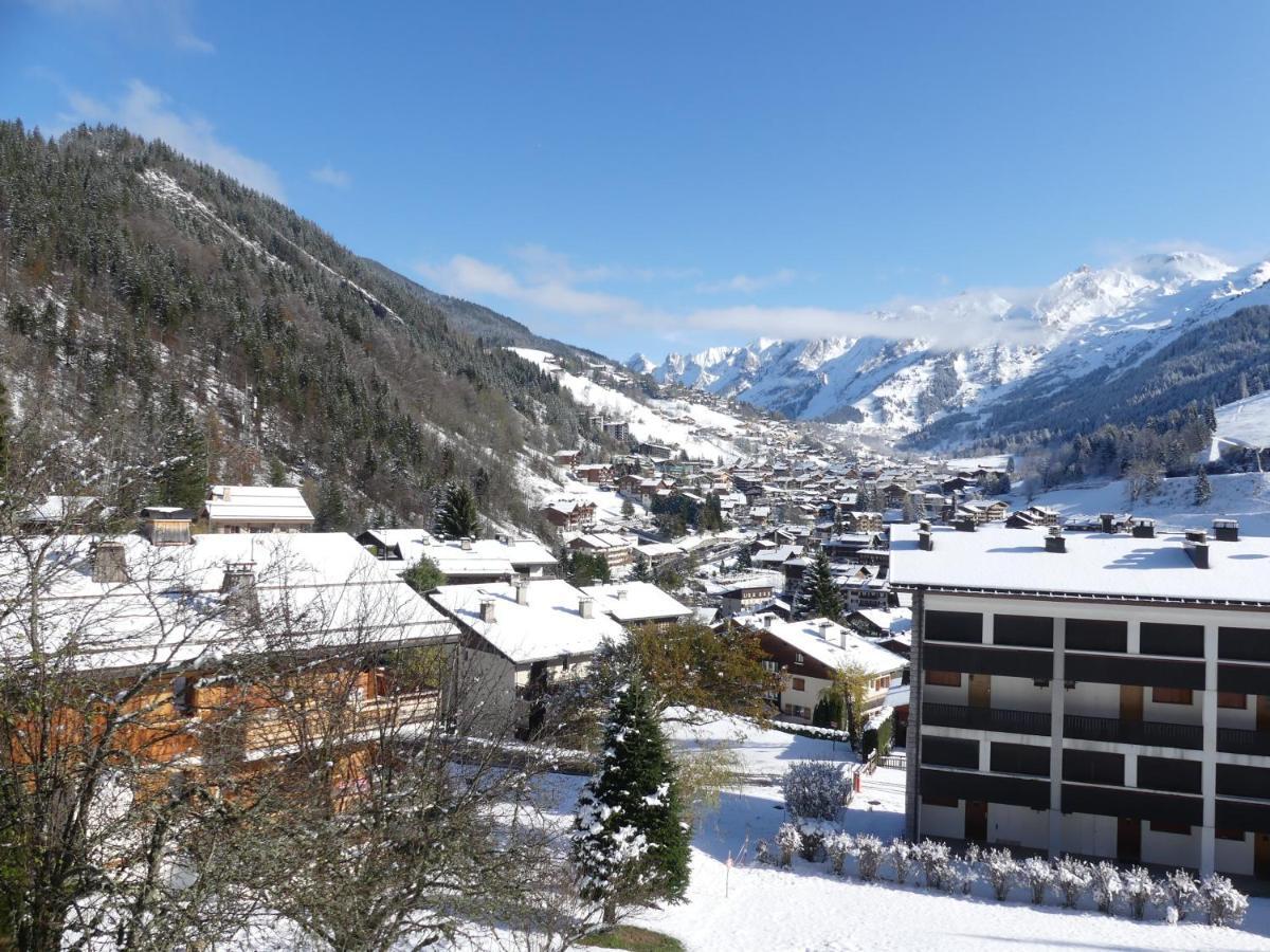 Sapaudia G - Appartement Skis Aux Pieds, Belle Vue La Clusaz Dış mekan fotoğraf